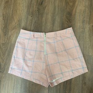 Plaid Shorts